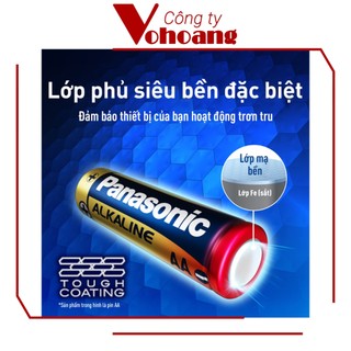 Vỉ 2 Pin Panasonic Alkaline D chống chảy, dung lượng cao - Panasonic LR20T