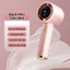 sale 60% Quạt mini cầm tay 5000mAh gió mạnh 100 tốc độ di động có thể sạc turbo phản lực màn hình hiển thị pin