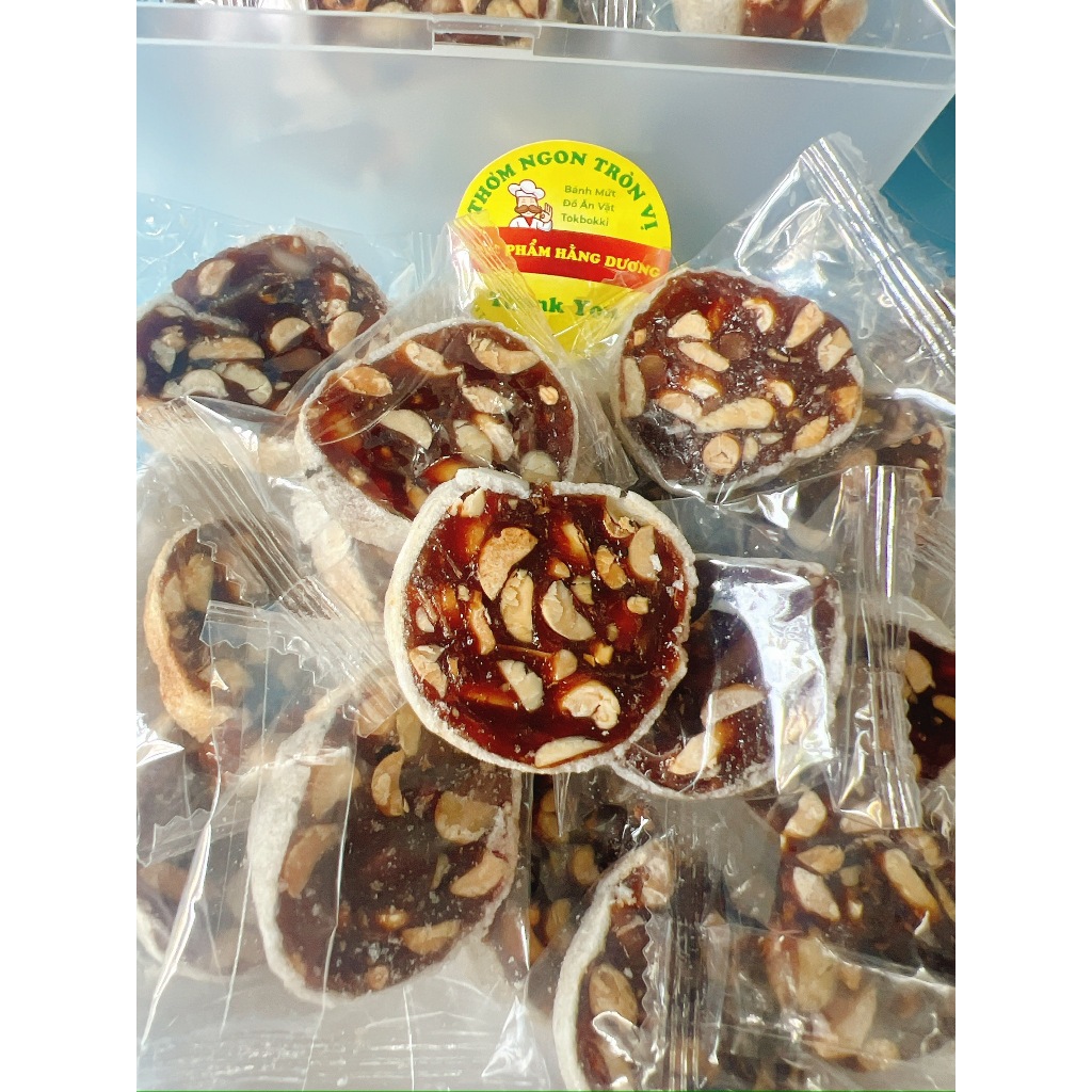 500g Kẹo Chuối Tươi Cuộn Bánh Tráng