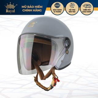 Mũ Bảo Hiểm 3/4 Đầu Royal M20K Kính Dài Che Mặt – Nhựa ABS Nguyên Sinh, Bh 12 Tháng Chính Hãng