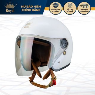 Mũ Bảo Hiểm 3/4 Đầu Royal M20K Kính Dài Che Mặt – Nhựa ABS Nguyên Sinh, Bh 12 Tháng Chính Hãng