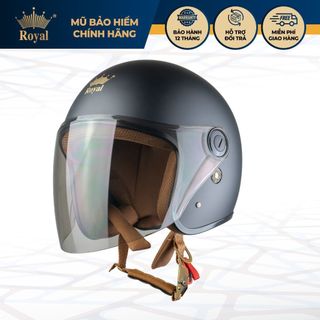 Mũ Bảo Hiểm 3/4 Đầu Royal M20K Kính Dài Che Mặt – Nhựa ABS Nguyên Sinh, Bh 12 Tháng Chính Hãng