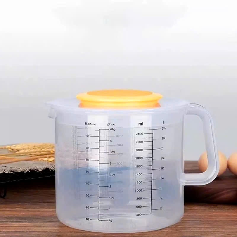 Ca Đánh Trứng 2.5L Nhựa Cao Cấp – Tô Trộn Bột Làm Bánh Có Tay Cầm Tiện Lợi
