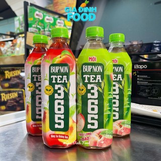Trà BUPNON Tea 365 Chai 500ml - Thùng x24 Chai