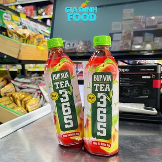Trà BUPNON Tea 365 Chai 500ml - Thùng x24 Chai