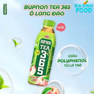 Trà BUPNON Tea 365 Chai 500ml - Thùng x24 Chai
