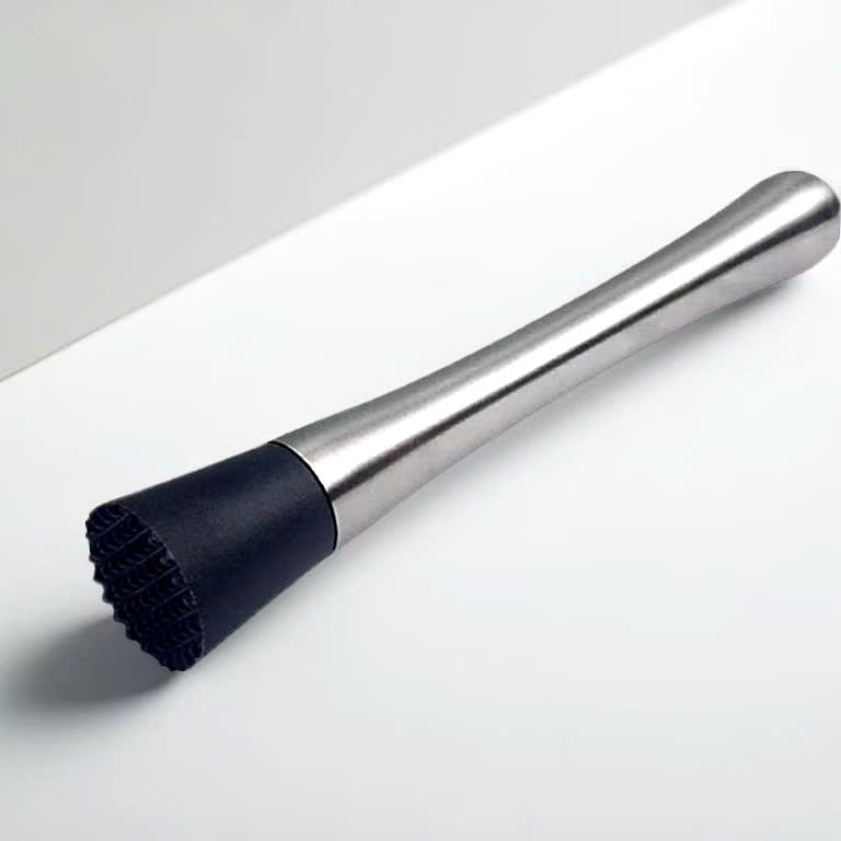 Chày Dầm Bar 21cm Inox – Dụng Cụ Ép Trái Cây Pha Chế Cocktail Trà Sữa