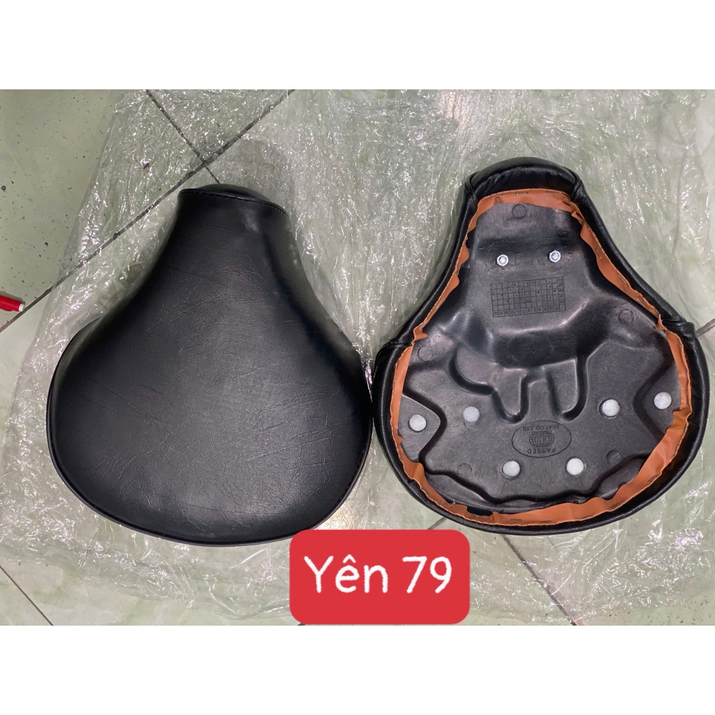 YÊN TRƯỚC XE CUB 79 ( MÀU ĐEN ) - HÀNG ĐẸP