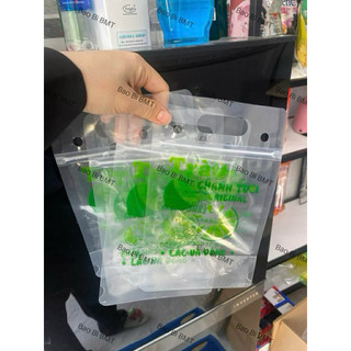 TÚI ZIP ĐỰNG TRÀ CHANH,TRÀ SỮA SIÊUHOTTREND