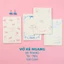 Combo 5/10 Vở Kẻ Ngang 100GSM Nơ ClassMate Giấy Vàng Chống Loá, Bìa Chống Nước, Vở Viết B5, Học Sinh Ghi Chép