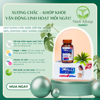 Calci Louis Gold Sano – Bổ sung canxi thế hệ mới, hấp thu tốt, xương chắc khỏe.