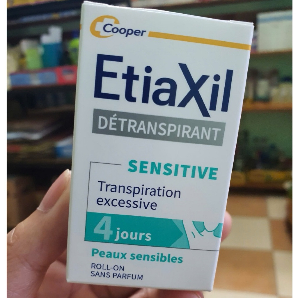 Lăn nách khử mùi Etiaxil ngăn đổ mồ hôi không bết dính, ố vàng dành cho nam nữ 15ml IS12