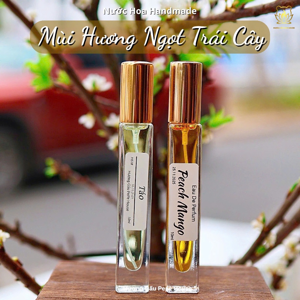 Nước hoa unisex được làm từ tinh dàu thiên nhiên