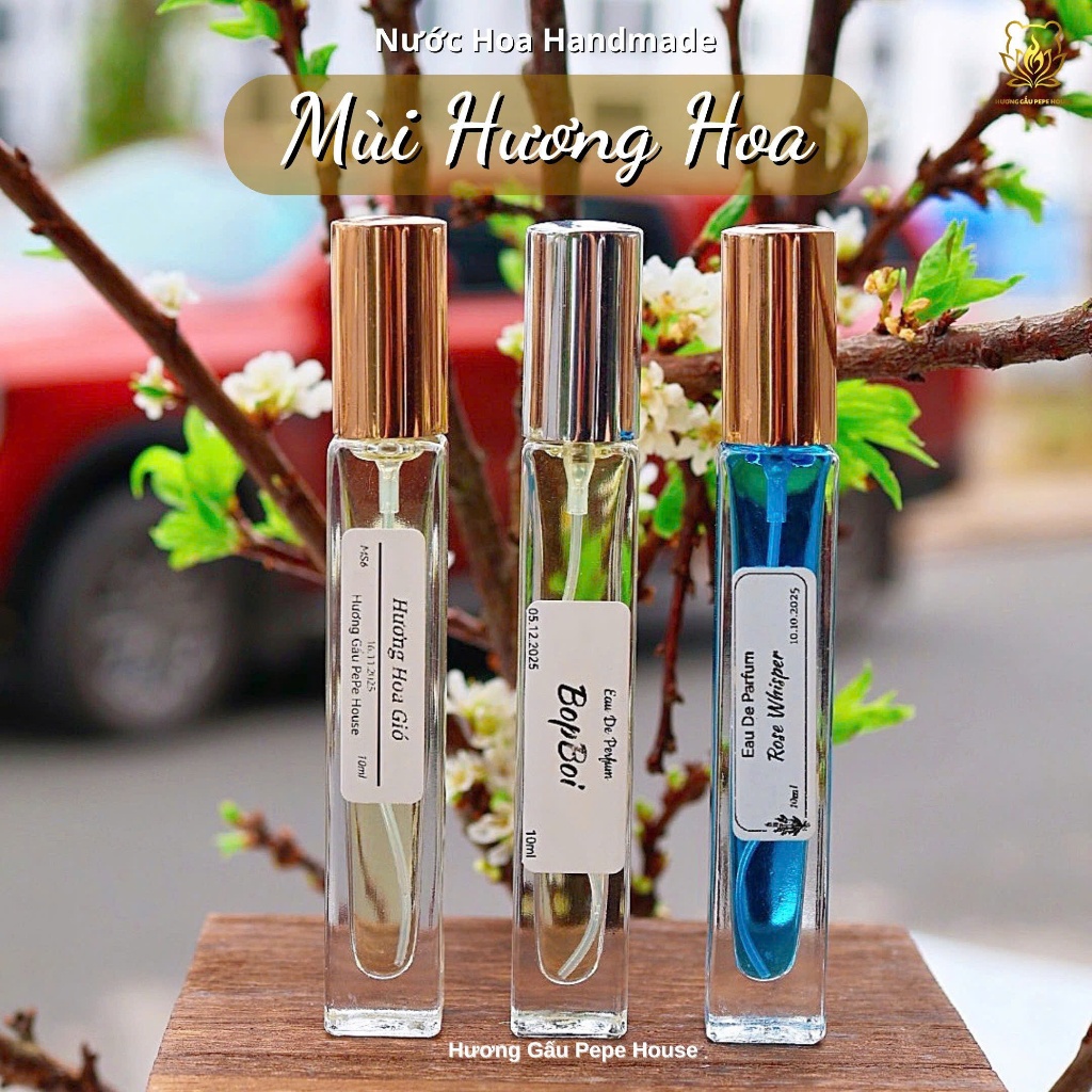 Nước hoa unisex được làm từ tinh dàu thiên nhiên