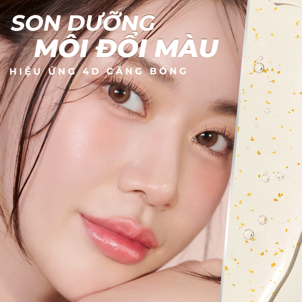 Son Dưỡng Môi SACE LADY Bền Vững Chống Thấm Nước Đổi Màu Môi Trang Điểm 3.3g