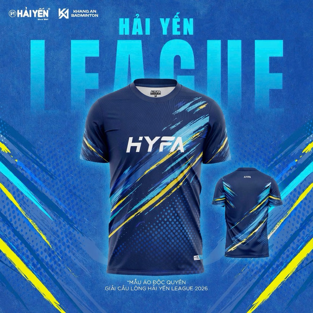 Áo thể thao HYFA chính hãng - mẫu áo giải HẢI YẾN LEAGUE mùa 4 lần 1 ...