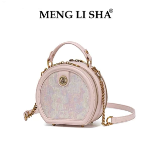 Túi xách đeo chéo thời trang nữ Menglisha dáng tròn ( 5386 )