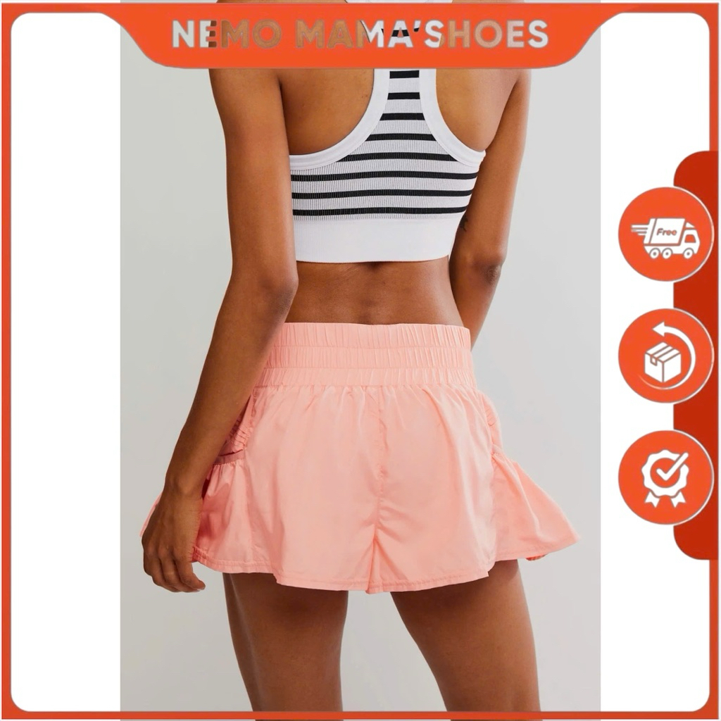 FREE PEOPLE QUẦN SHORT NỮ THỂ THAO PHỐI CHÂN VÁY NĂNG ĐỘNG VÀ TIỆN LỢI (260326002)