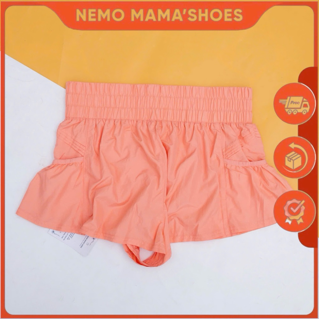 FREE PEOPLE QUẦN SHORT NỮ THỂ THAO PHỐI CHÂN VÁY NĂNG ĐỘNG VÀ TIỆN LỢI (260326002)