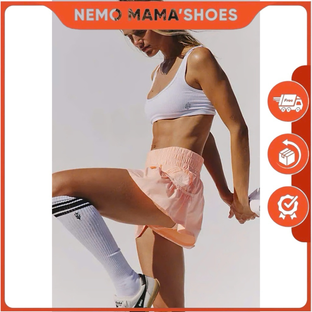 FREE PEOPLE QUẦN SHORT NỮ THỂ THAO PHỐI CHÂN VÁY NĂNG ĐỘNG VÀ TIỆN LỢI (260326002)