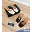 👢🩴👢Guốc xinh mũi vuông - da bóng