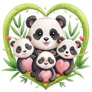 Móc khoá chú Gấu trúc đáng yêu