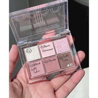 Bảng Phấn Mắt 6 Ô Odbo Signature Eyeshadow Palette