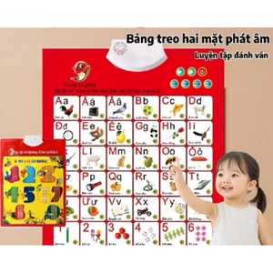Bảng chữ cái và số Tiếng Việt điện tử cho bé