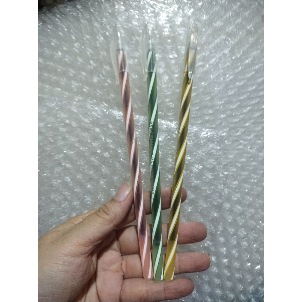 Combo 3 cây Bút bi nến Ấn Độ IT25 Gstar Vâng Thiên mực xanh