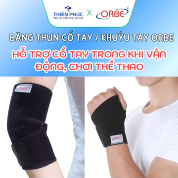 Băng Thun Khuỷu Tay / Băng Thun Cổ Tay Orbe Hỗ Trợ Trong Khi Vận Động, Chơi Thể Thao