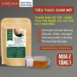 [ Túi zip ] Trà Tiêu Thực ( Tiêu Mỡ ) - Thanh nhẹ cơ thể - giảm tích trệ bụng, eo, giúp nhẹ bụng dễ tiêu.