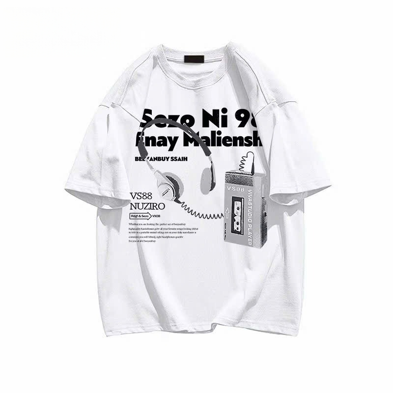BOOM Áo thun nữ kiểu hàn quốc form rộng tay lỡ cổ tròn cotton mát - hè hot trend in cách dễ thương- Local brand #10