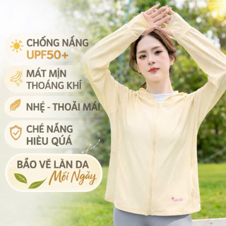 Áo chống nắng chất su mát lạnh chống tia UV UPF50+ bảo vệ da UVF 95% thoáng khí chống nóng bảng màu pastel