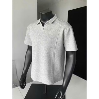 Áo Polo Cổ V Nam Nữ Unisex Chất Liệu Mềm Mịn Co Giãn Phong Cách Trẻ Trung, Cổ V Polo Không Cúc Hiện Đại
