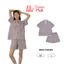 Ullala Pajamas Basic Camellia bộ ngủ mặc nhà nữ ngắn tay Size M/L