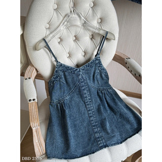 Áo 2 Dây Jeans Bò Mềm Chuẩn Linh Hoàng