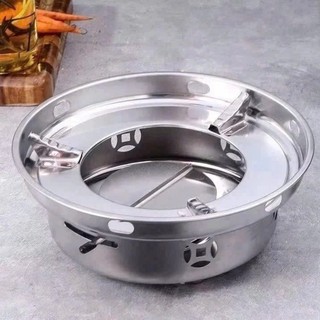 Bếp cồn nấu lẩu bằng thép không gỉ chống gió tiện dụng chất lượng cao cấp không rỉ