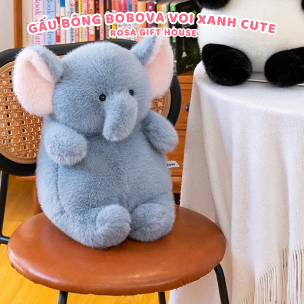 Voi Xanh Bobova Siêu Cute – Nhìn Là Muốn Ôm, Săn Sale Cực Hời!