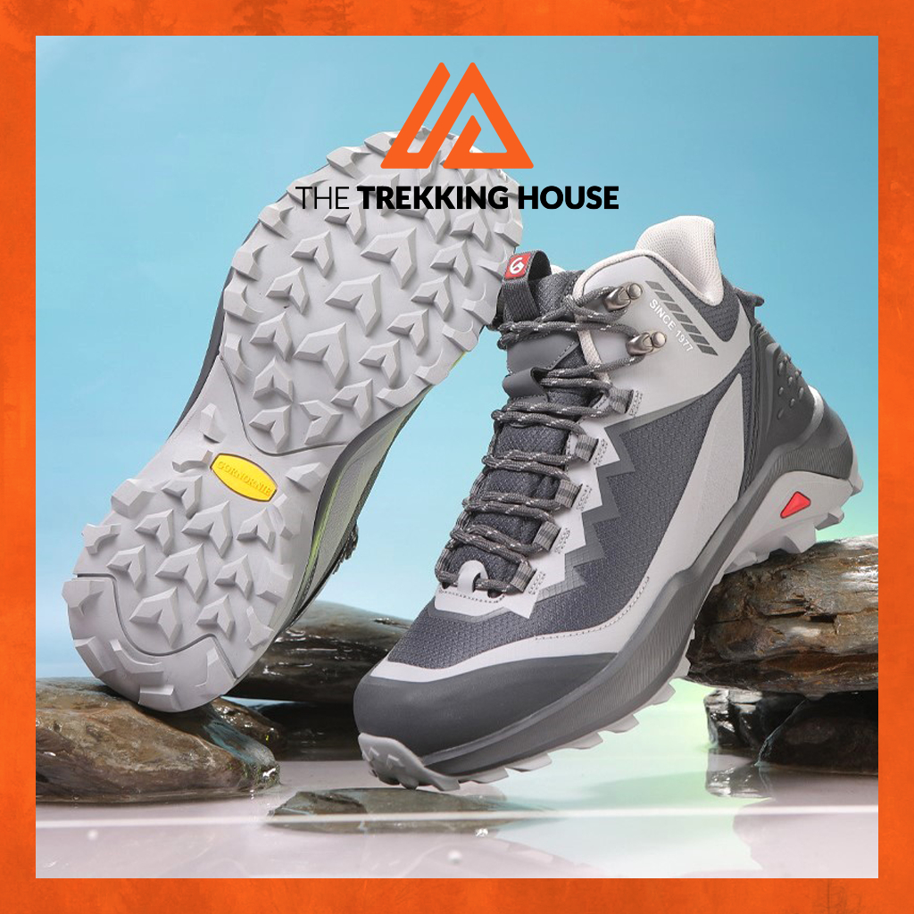 Giày leo núi trekking chống thấm nước Gornornie Peak Mid - Giày thể ...