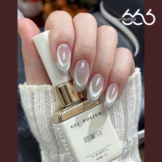 Sơn Gel Mắt Mèo Trong Suốt Chuyên French Đầu Annie's Chính Hãng – Cat Eye Siêu Sáng, Hiệu Ứng Ánh Gương | Thegioinail666