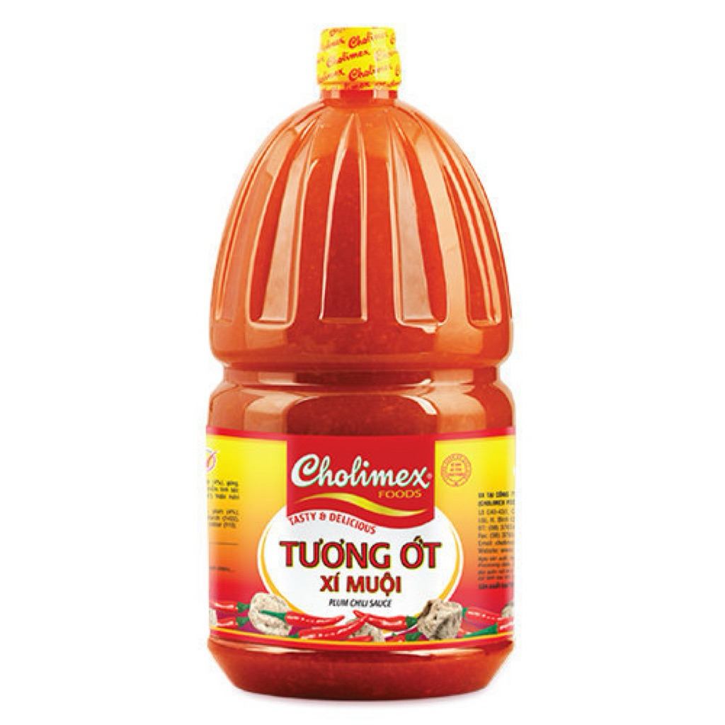 Tương ớt xí muội Cholimex 270g/ 830g/ 2.1kg ớt tươi, tỏi tươi nguyên chất