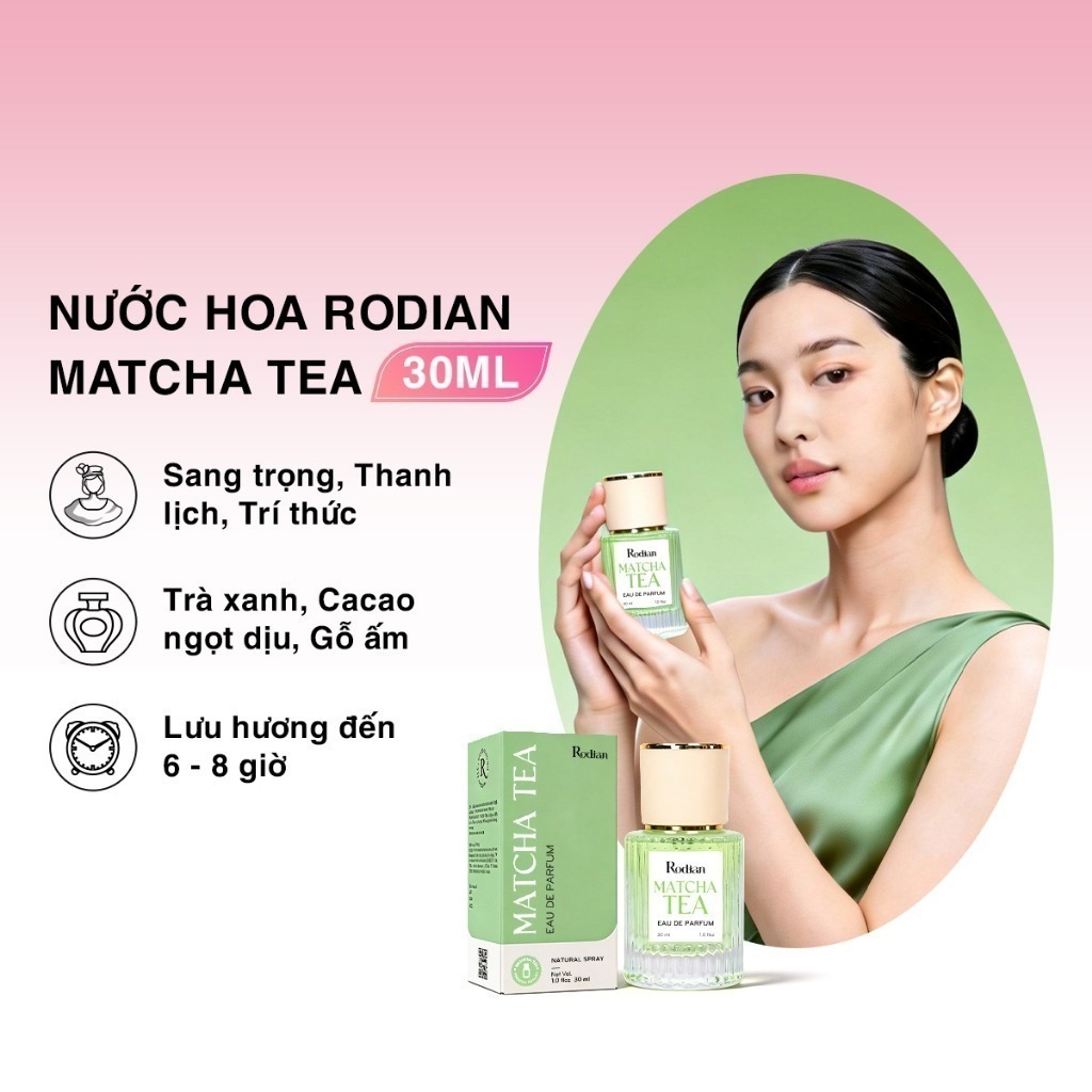 [Combo 3 Chai] Nước Hoa Nữ Mini Rodian 10ml, Mùi Hương Ngọt Ngào, Lưu Hương Lâu Đến 8H
