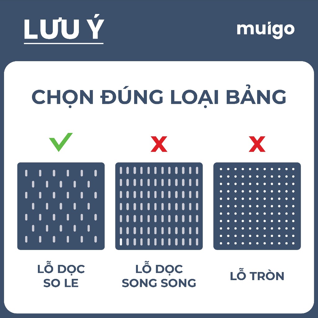 Giá có khe cắm USB & SD Card cho bảng Pegboard Lỗ Dọc | Phụ Kiện Pegboard Đa Năng
