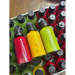 Combo 10 chai thủy tinh đựng gingershot nắp nhựa đen