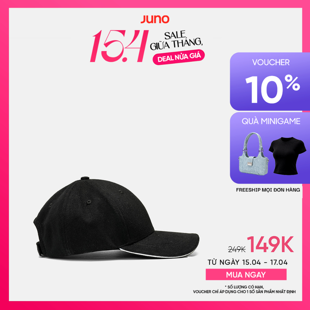 Nón Nữ Thời Trang JUNO Lưỡi Trai Thời Trang JNNO002