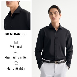 [🔥HOT] Áo Sơ Mi Tay Dài Nam Bamboo Easy Care Form Fitted - Routine 10S26SHL053