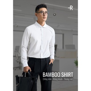 [🔥HOT] Áo Sơ Mi Tay Dài Nam Bamboo Non Iron Form Fitted - Routine 10S26SHL056