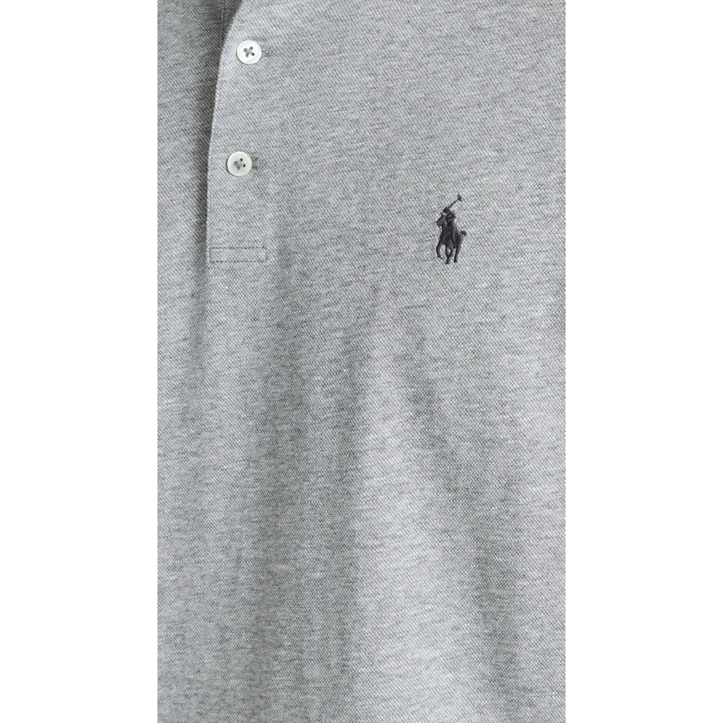 ( ÁO HUỶ TEM DO HÃNG) Áo Polo Nam Classic Logo Ngựa Pony - Màu Andover Heather - Basic Item Cho Nam Giới