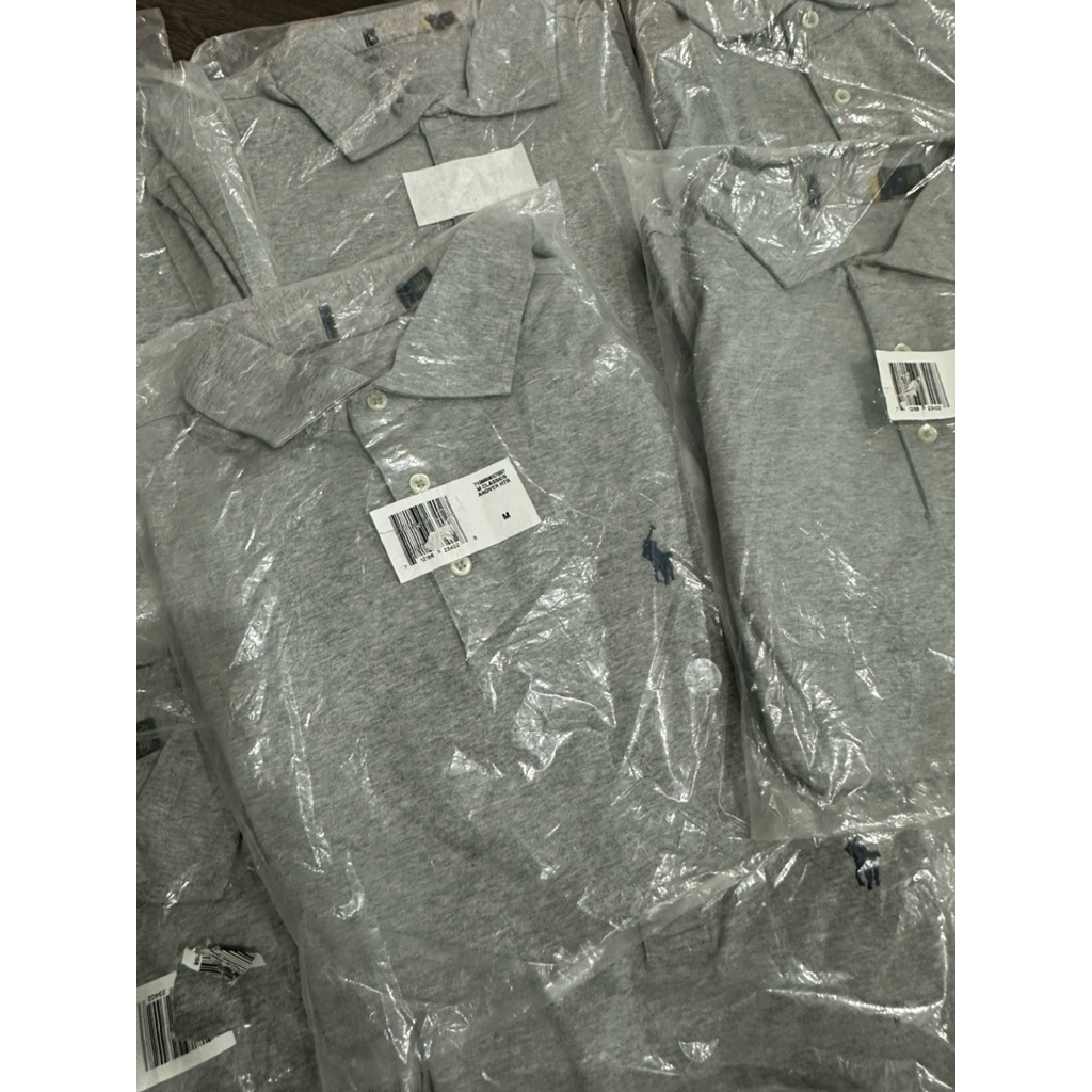 ( ÁO HUỶ TEM DO HÃNG) Áo Polo Nam Classic Logo Ngựa Pony - Màu Andover Heather - Basic Item Cho Nam Giới