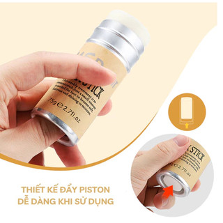 Sáp Vuốt Tóc Con Dạng Thỏi IKT WaxStick Từ Bơ & Sáp Ong Thiên Nhiên Giữ Nếp Tự Nhiên, Không Bết Dính, Lịch Sự Sang Trong